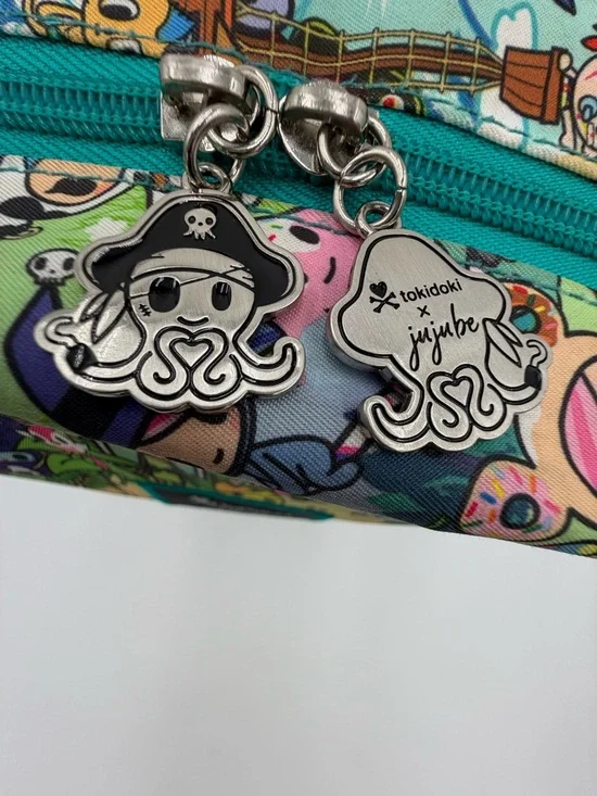 JuJuBe x tokidoki Fantasy Paradise Mini Be Backpack HTF Teal Lining EUC - Picture 5 of 10